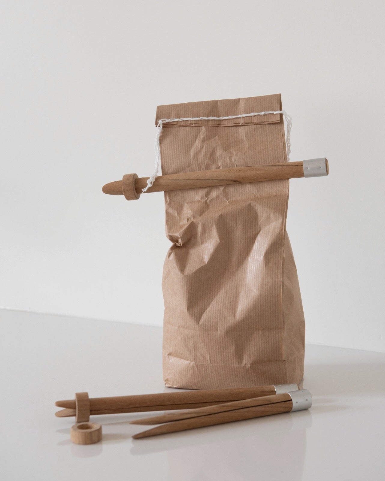 bag clip - acacia wood - multiple sizes – Ezu Studio