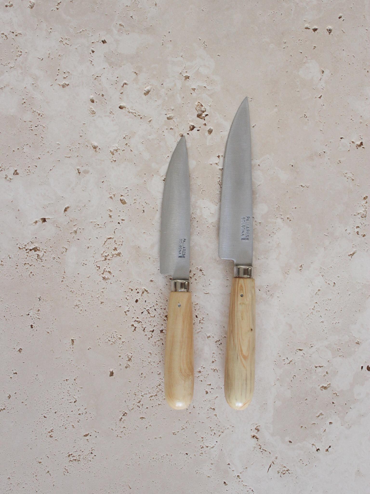 Pallarès Solsona Handmade Stainless Steel & boxwood Set of Cutlery