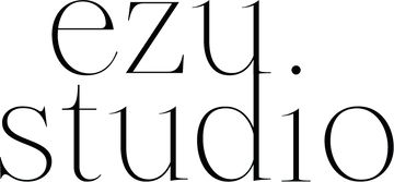 Ezu Studio logo - exclusive, high quality homeware goods made of natural materials by artisans from all over the world