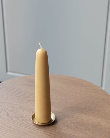 beeswax stubby candle