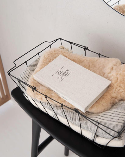 five minute journal - natural linen – Ezu Studio