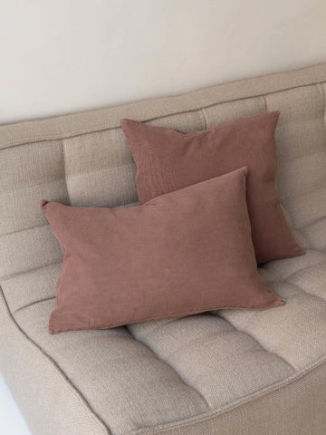 linen cushion cover - nutmeg - multiple sizes - ezu studio