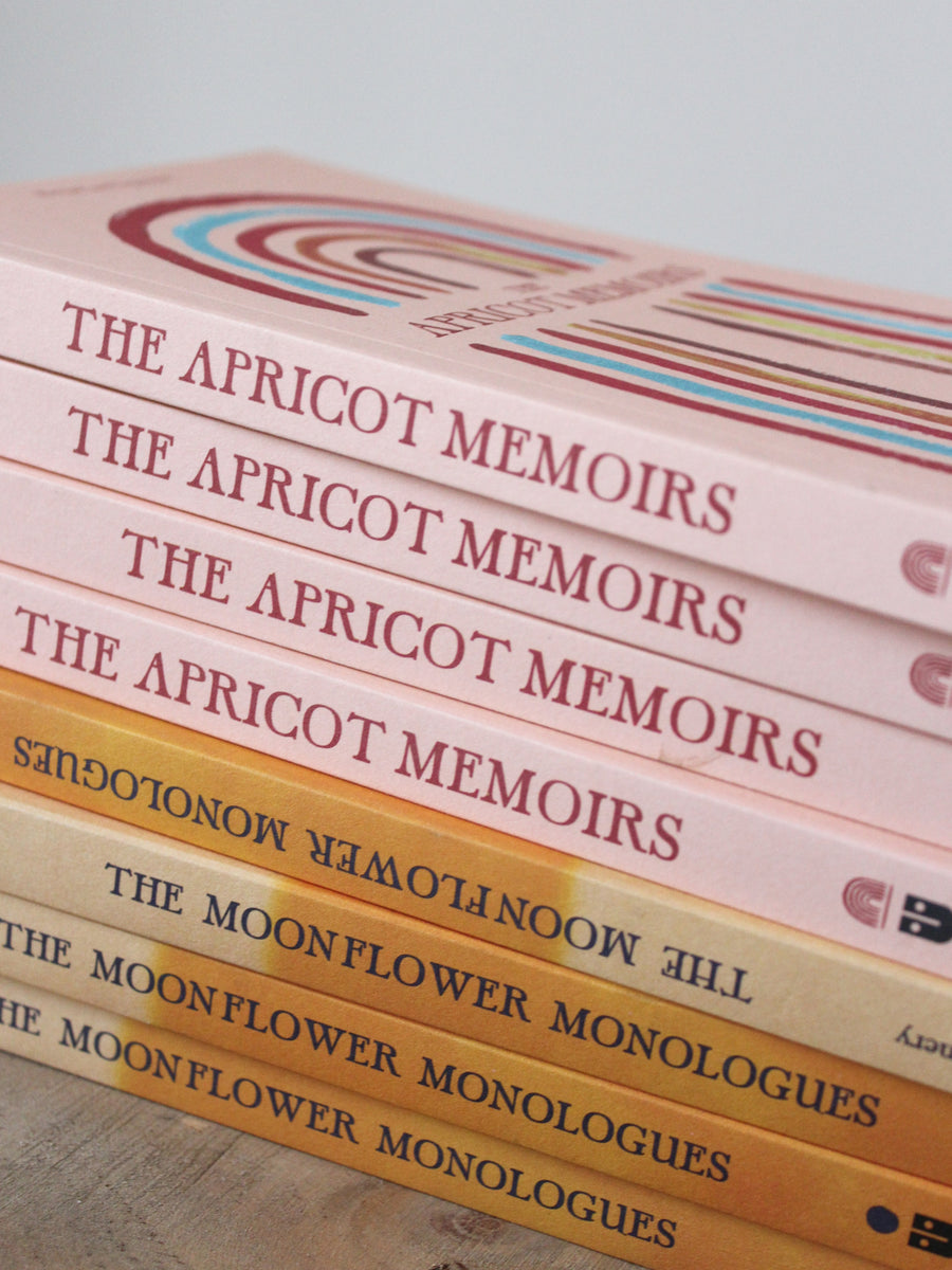 poetry book the apricot memoirs by tess guinery - ezu studio
